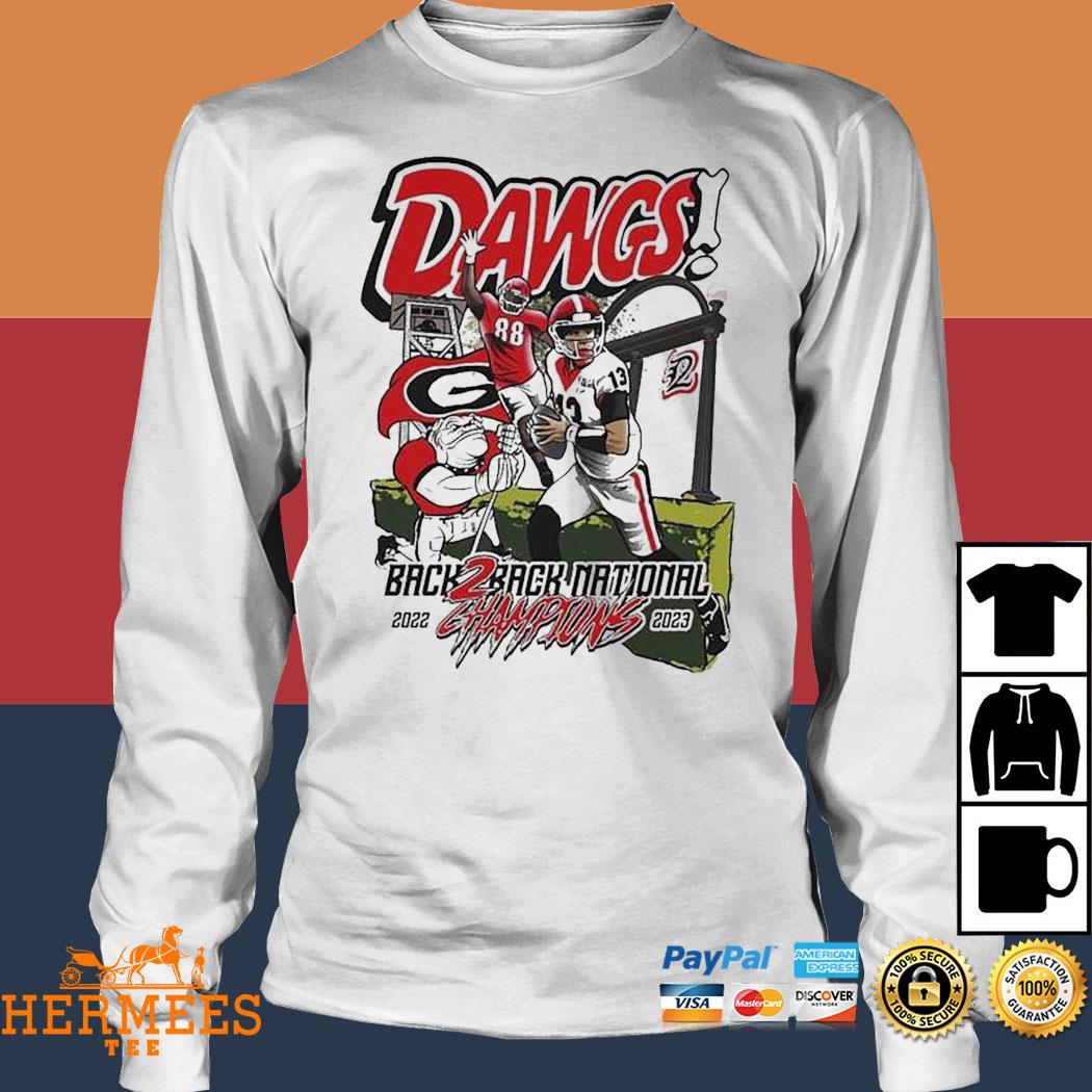 Official uga Dawgs Back2back Champions 2022-2023 Shirt, hoodie