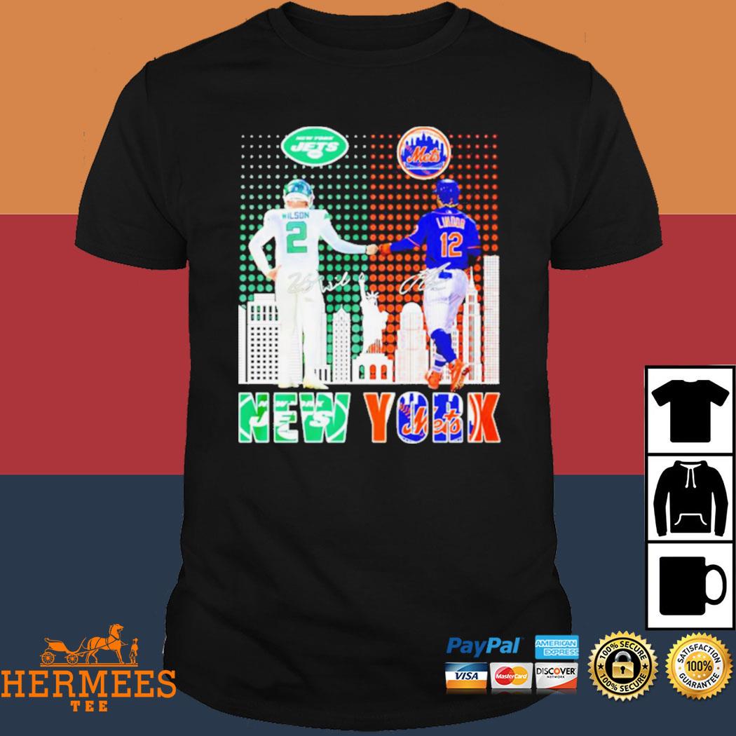 Francisco lindor new york mets signature T-shirt, hoodie, sweater, long  sleeve and tank top