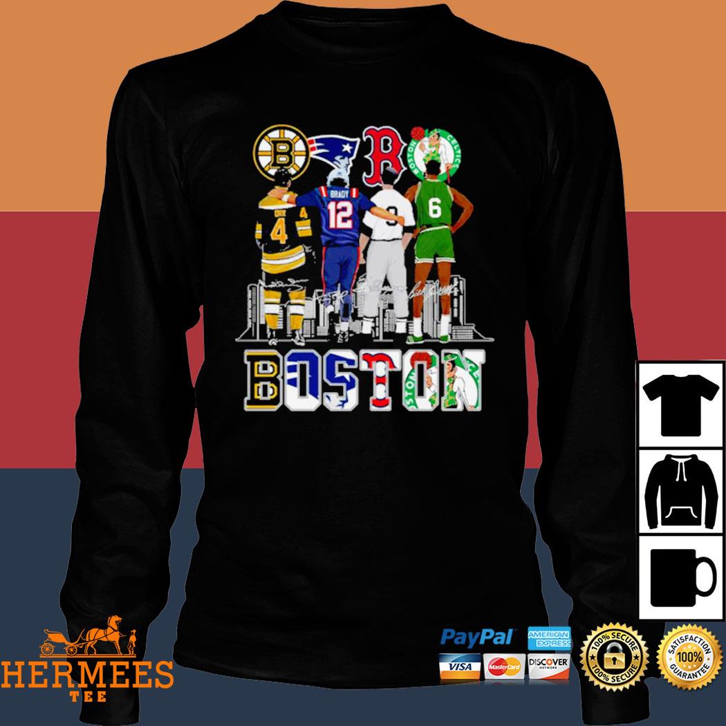 Official boston Bruins Boston celtics Boston red sox and new england  Patriots shirt, hoodie, long sleeve tee