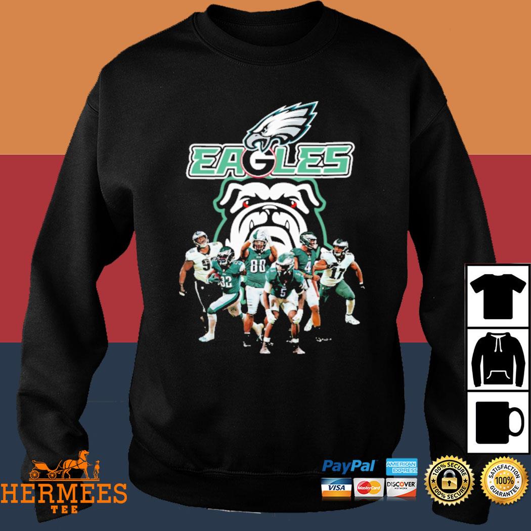 Official official Eagles Dawgs Philadelphia Eagles And Georgia Bulldogs  Players Shirts, hoodie, tank top, sweater and long sleeve t-shirt