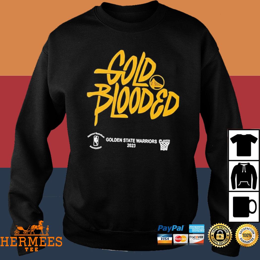 Official Gold Blooded 2023 Golden State Warriors shirt, hoodie