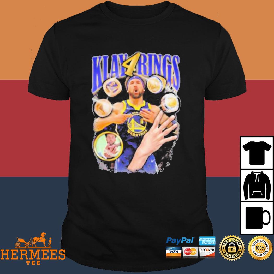 Official golden State Warriors Klay 4 Rings Shirts, hoodie, tank