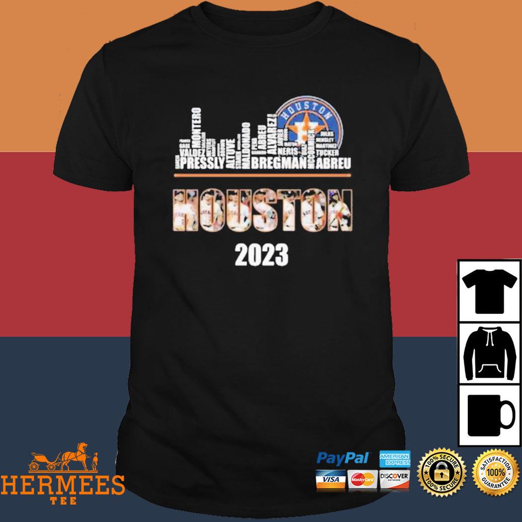 Houston Astros City Players Names 2023 Fan Gifts T-Shirt - Masteez