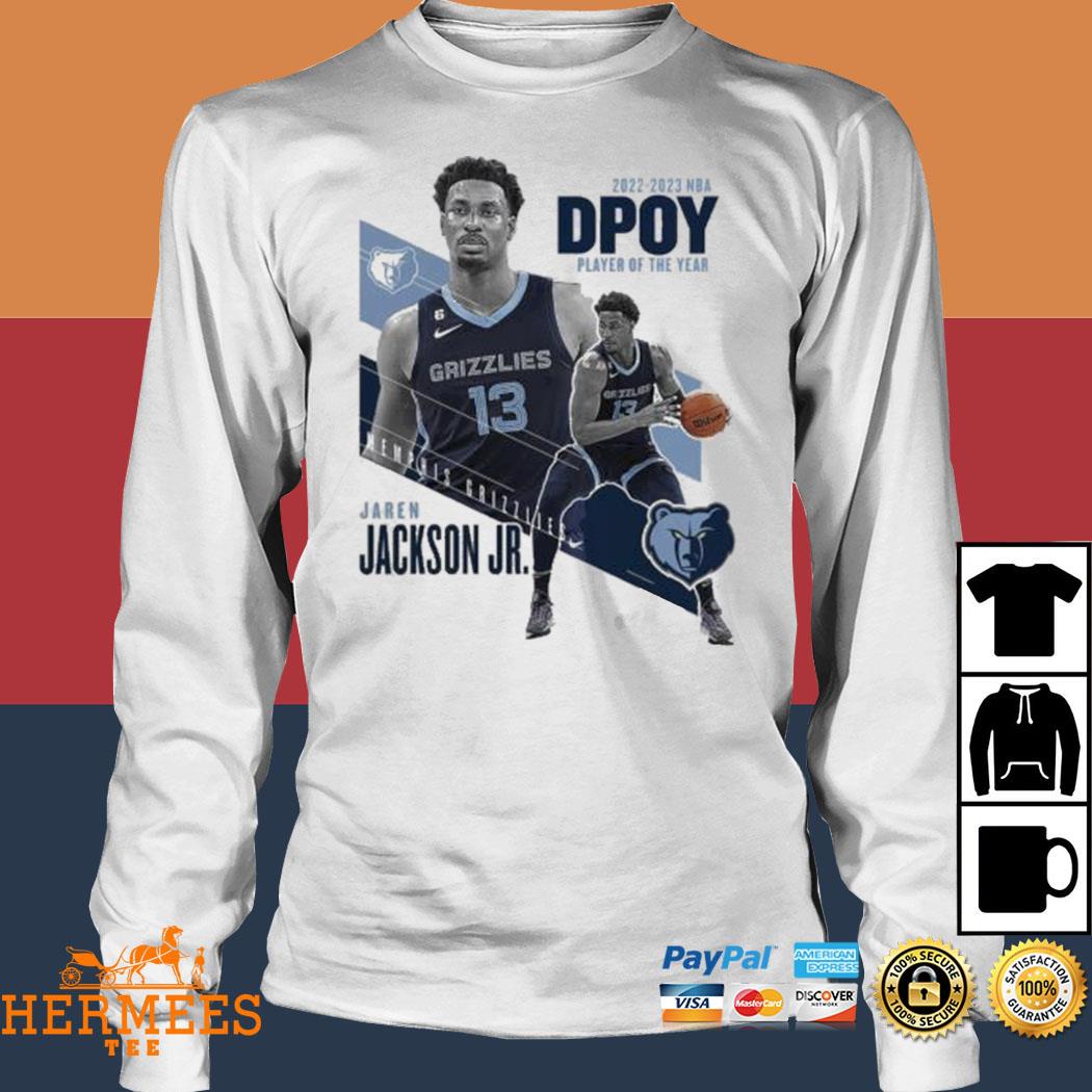 Official Jaren Jackson Jr. Memphis Grizzlies 2023 NBA Defensive Player of  the Year Reverse shirt, hoodie, sweater, long sleeve and tank top