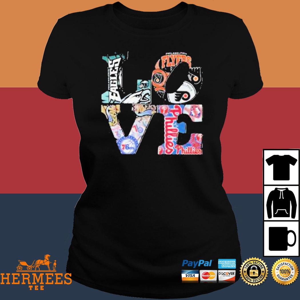 Philadelphia Sports Phillies And Eagles And Philadelphia Union Shirt -  Hersmiles