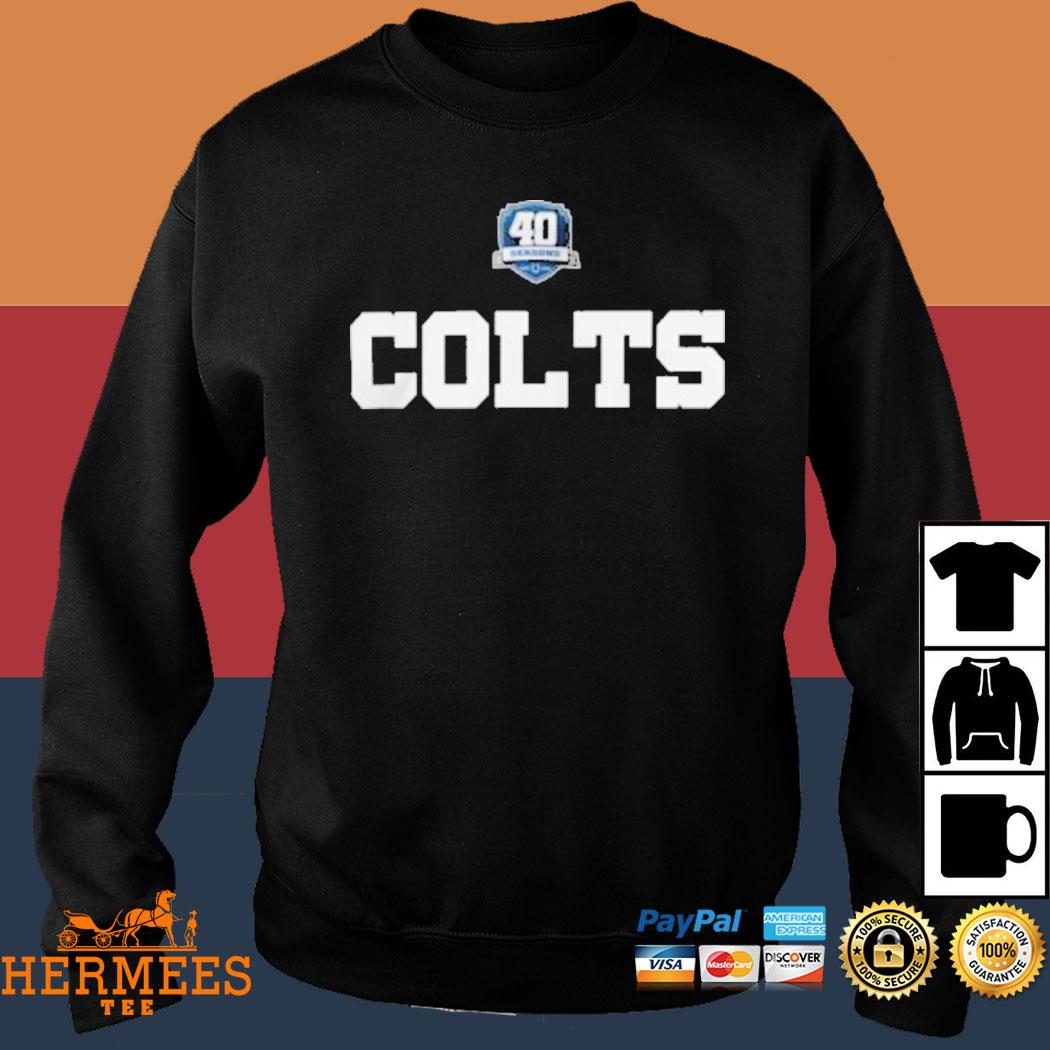 Colts collaborate with Indiana company for 40th anniversary merch