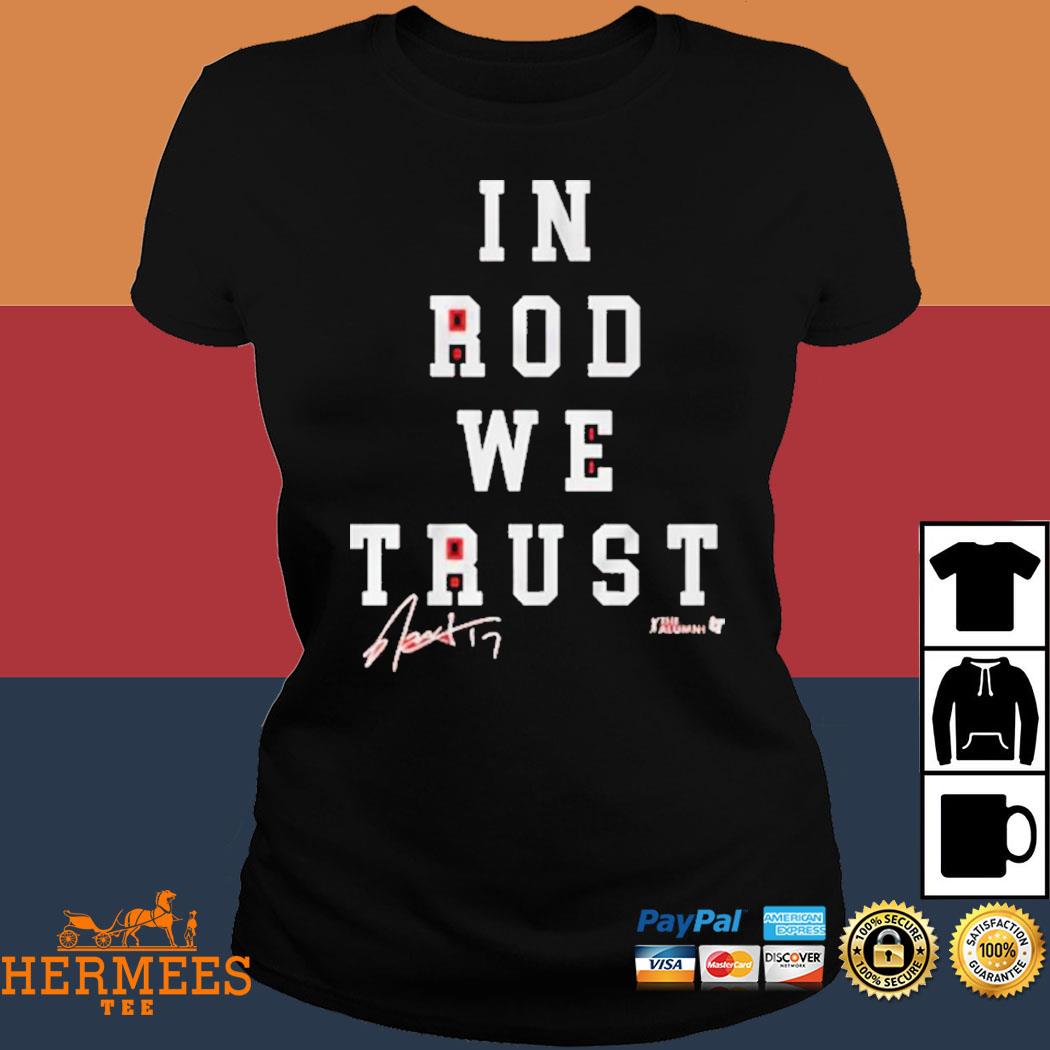 Rod Brind'Amour In Rod We Trust T-Shirt - Yesweli
