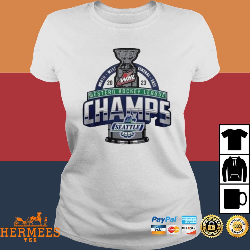 Seattle Thunderbirds 2023 Whl Champions Western Hockey League shirt,  hoodie, sweater, long sleeve and tank top