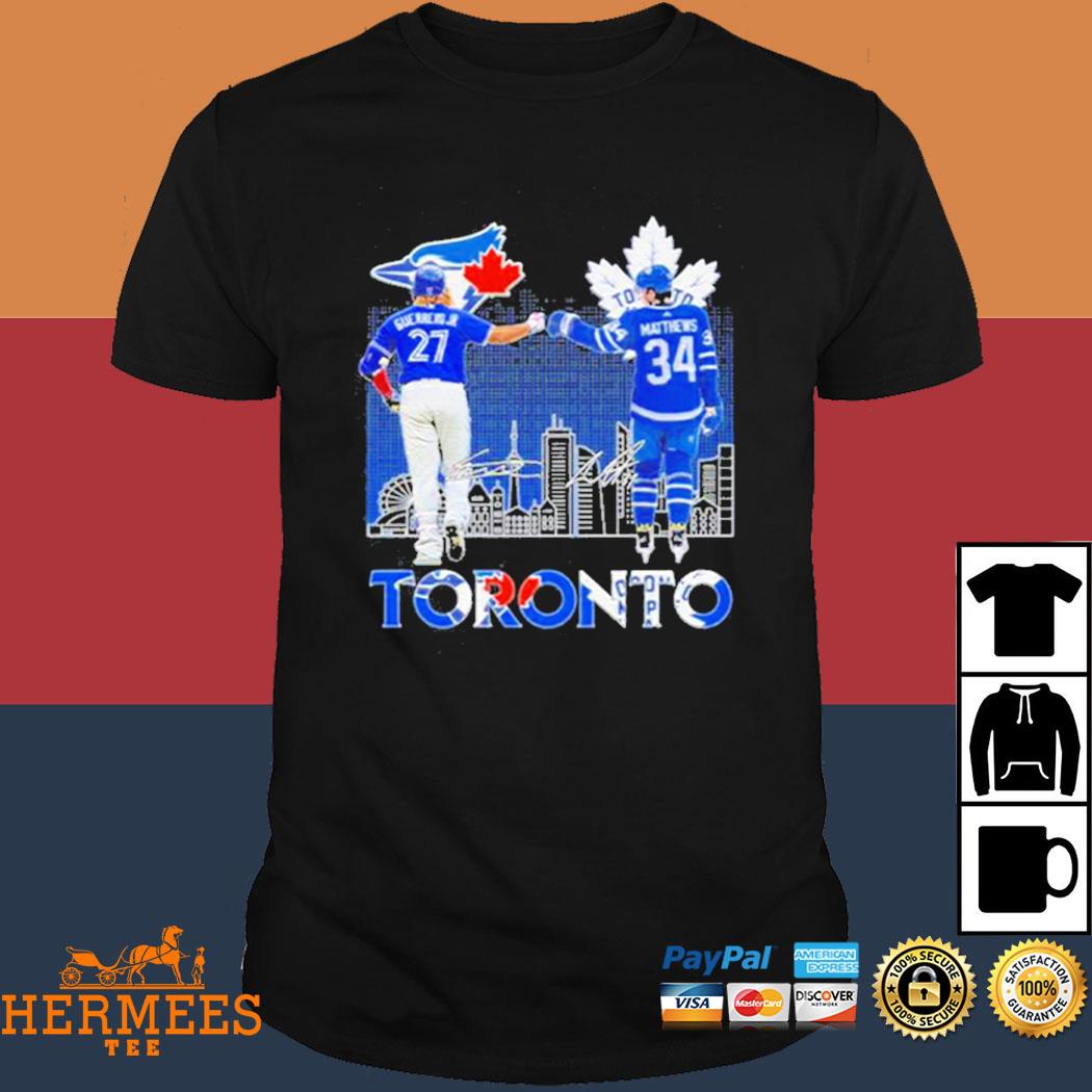 Vladimir Guerrero Jr And Auston Matthews Toronto Sports 2023 Shirt