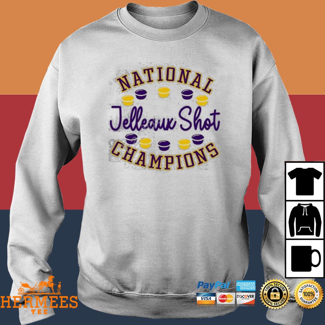 Jelleaux shot national champions shirt, hoodie, sweater, long