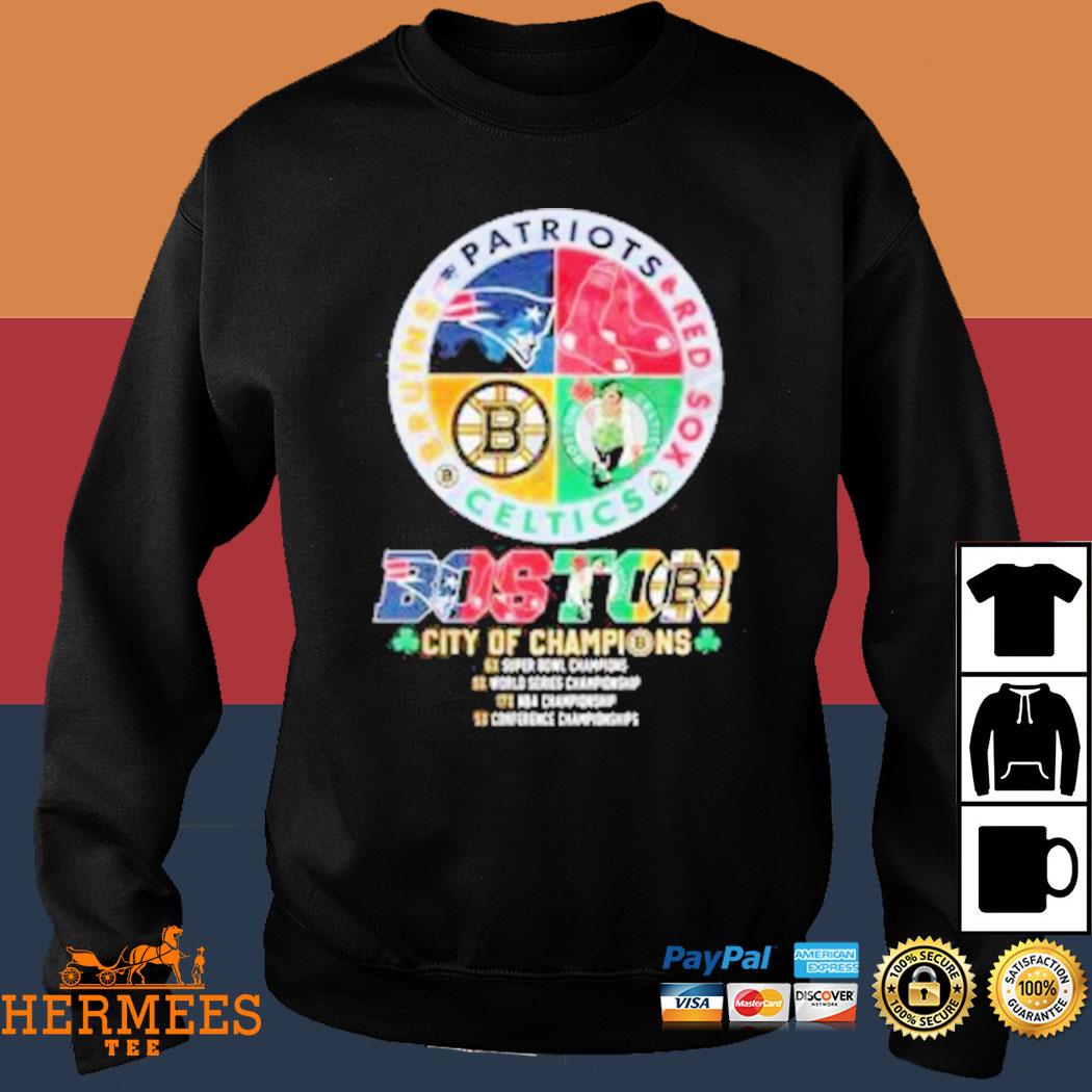 Boston red sox Boston Bruins Boston celtics Patriots of champions Shirt,  hoodie, longsleeve, sweatshirt, v-neck tee