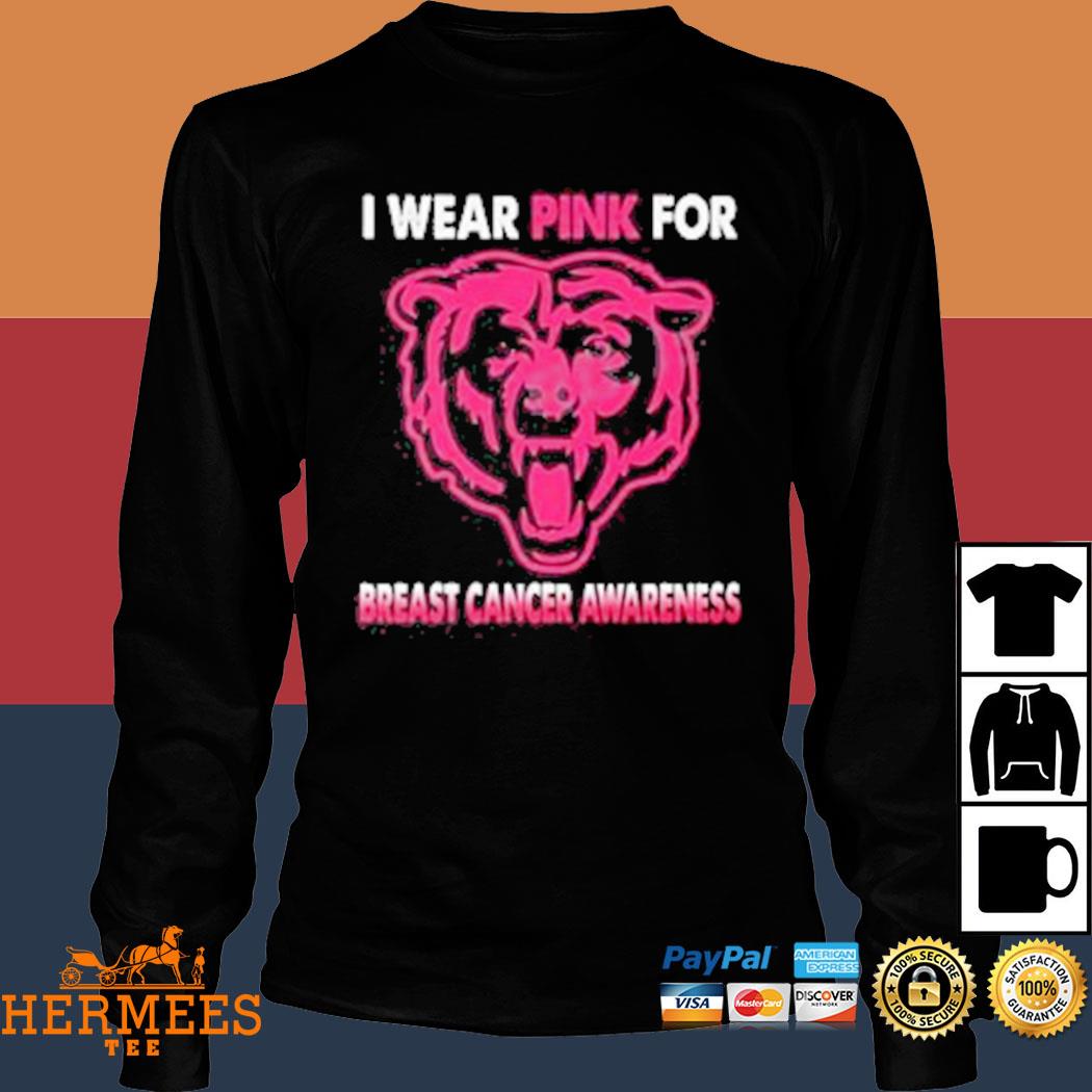 Pink Chicago Bears Breast Cancer Awareness Fight For A Cure shirt