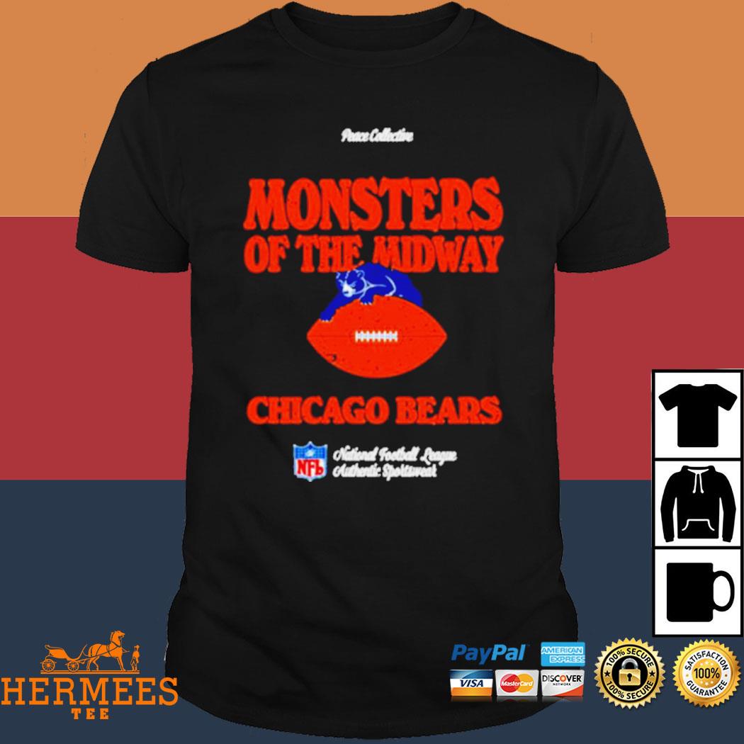 Official chicago Bears Monsters Of The Midway 2023 Shirt, hoodie, tank top,  sweater and long sleeve t-shirt