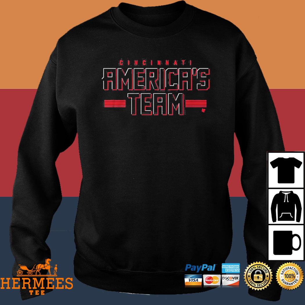 Official CincinnatI america's team T-shirt, hoodie, tank top, sweater and  long sleeve t-shirt