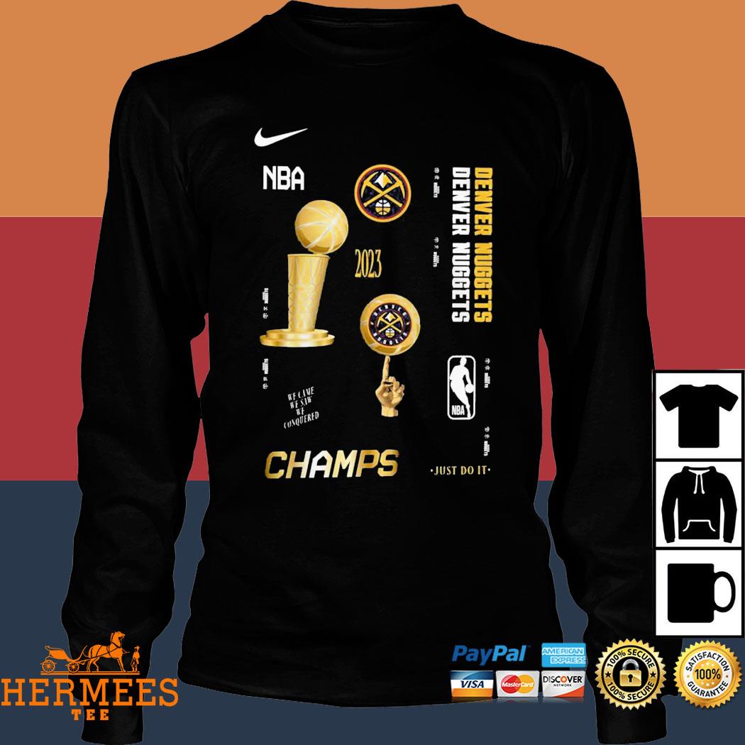 Denver Nuggets Nike 2023 Nba Finals Champions Celebration Expressive  T-shirt - Shibtee Clothing