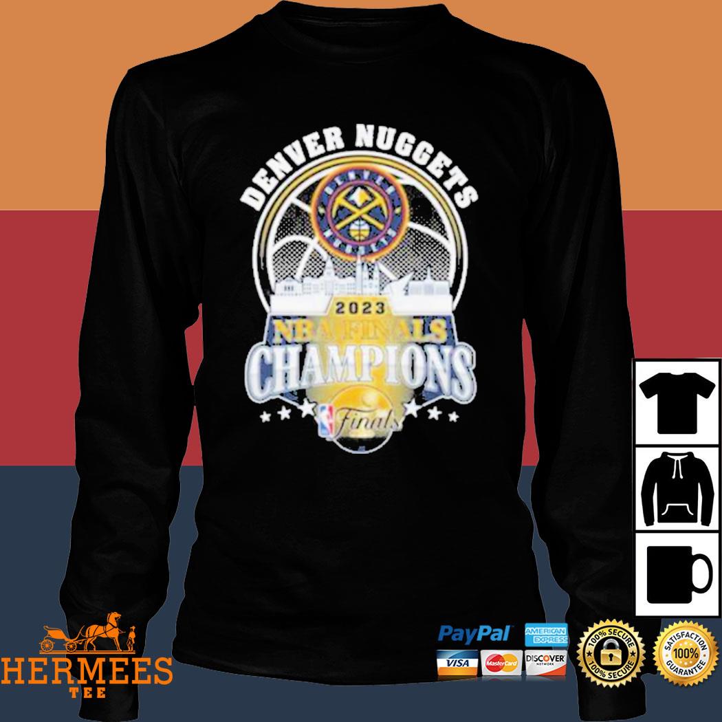 Official 2023 Denver Nuggets Playoff Cityscape T-Shirt, hoodie