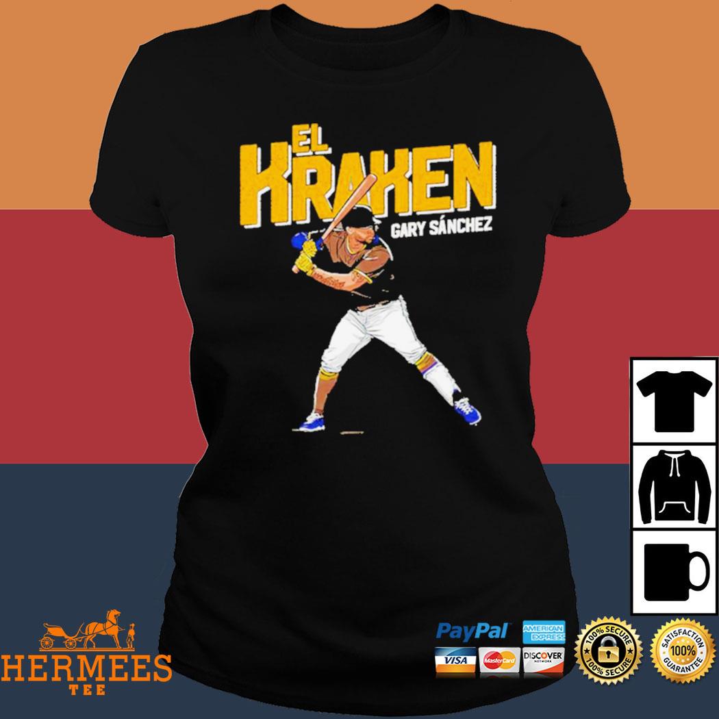 Gary Sanchez El Kraken MLBPA shirt, hoodie, sweater, long sleeve and tank  top