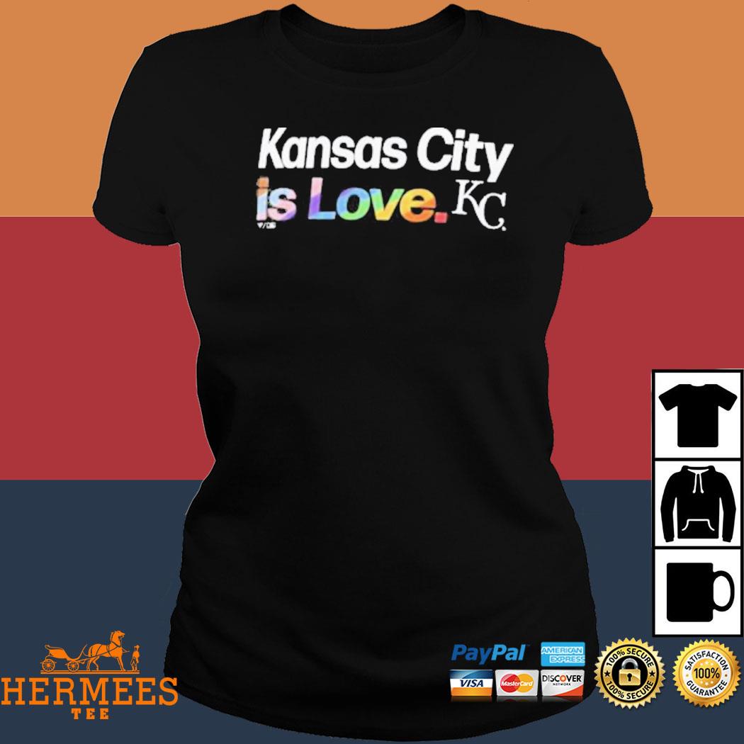 Kansas City Royals is love pride shirt, hoodie, sweater, long