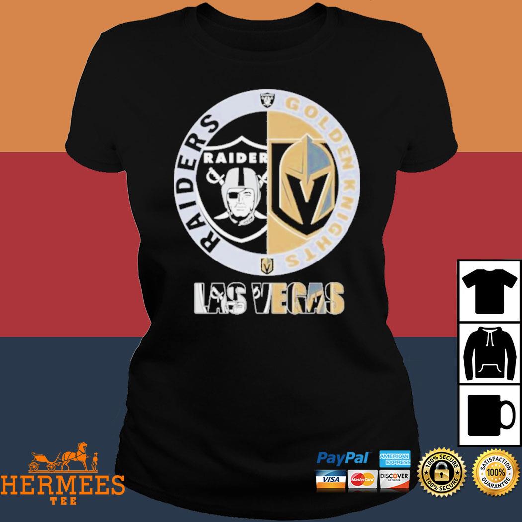 Official Logo Las vegas raiders vs vegas golden knights las vegas