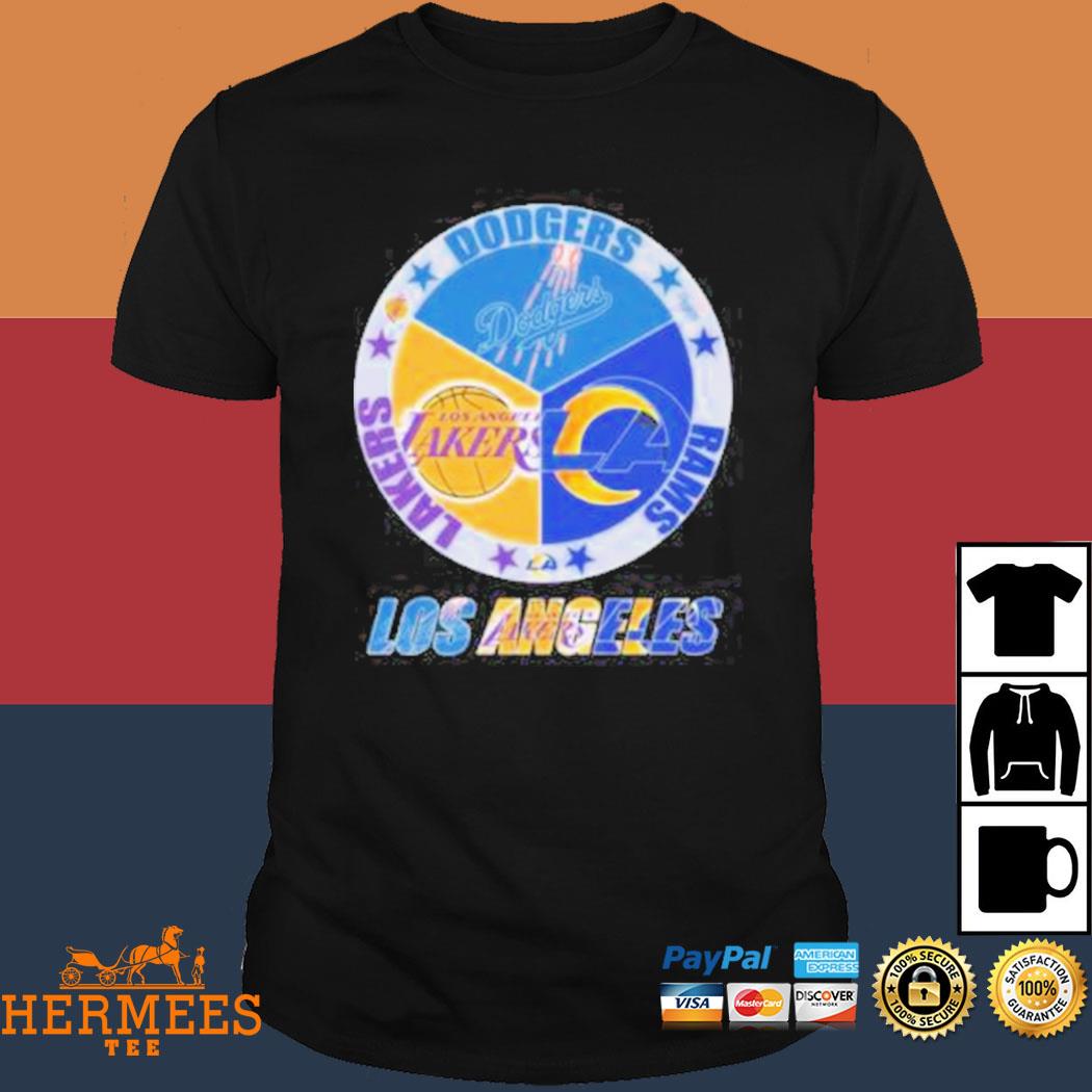 Official Los angeles rams los angeles Lakers los angeles Dodgers 2023 shirt,  hoodie, sweater, long sleeve and tank top