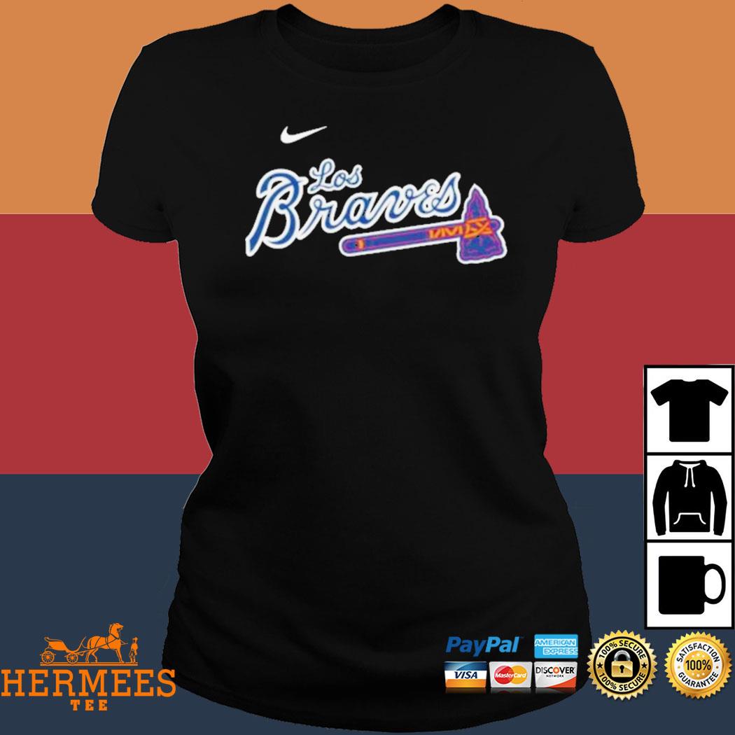 Atlanta Braves Los Bravos shirt, hoodie, sweater, long sleeve and