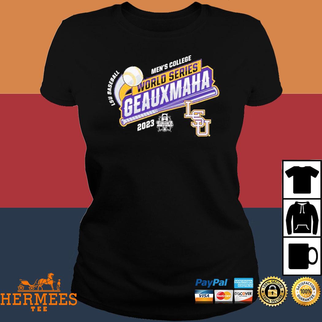 Official lsu Tigers Team Geauxmaha 2023 Mens World Series Shirt, hoodie,  sweater, long sleeve and tank top