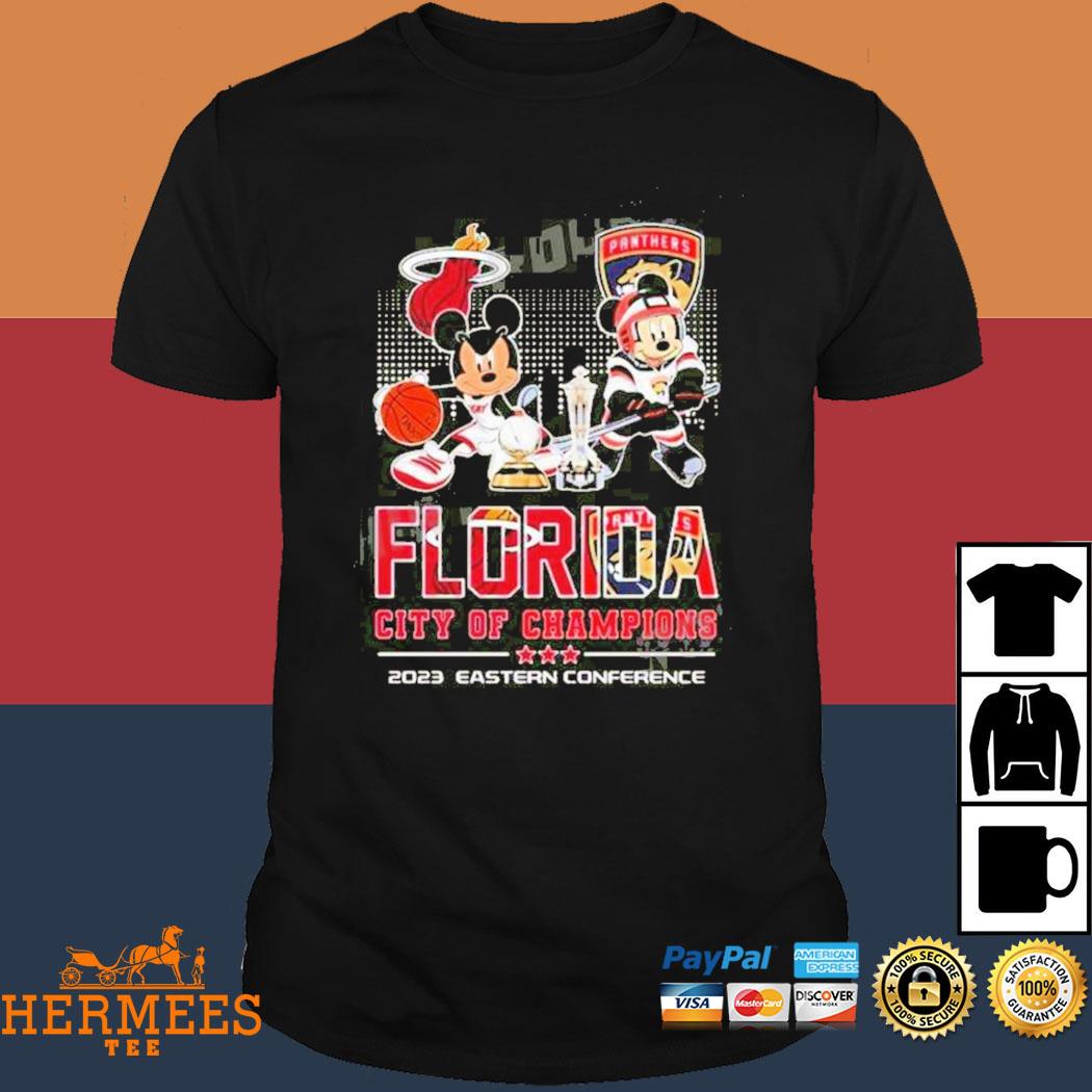 Miami Heat and Florida Panthers Florida City of 2023 Champions