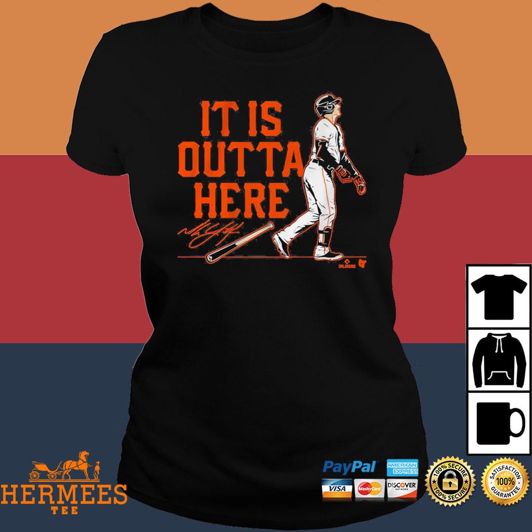 Official mike Yastrzemski It Is Outta Here Shirt, hoodie, sweater, long  sleeve and tank top