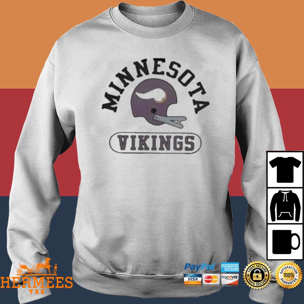 Minnesota Vikings Helmet  Retro Minnesota Vikings T-Shirt – HOMAGE