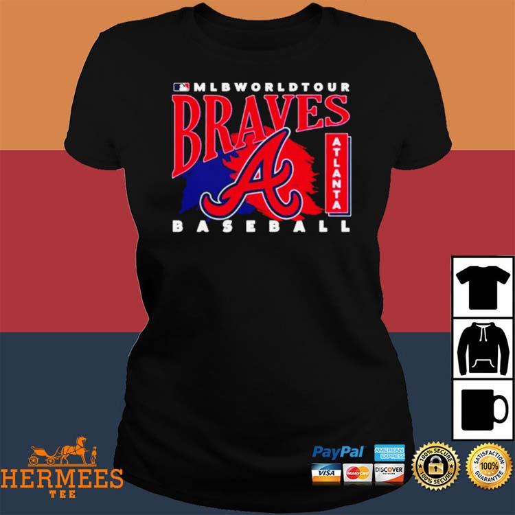 MLB World Tour Atlanta Braves baseball logo 2023 shirt, hoodie