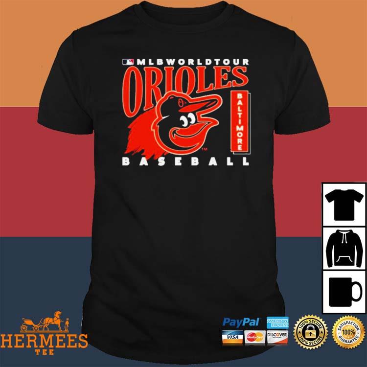 MLB World Tour Baltimore Orioles Baseball Logo 2023 Shirt, hoodie