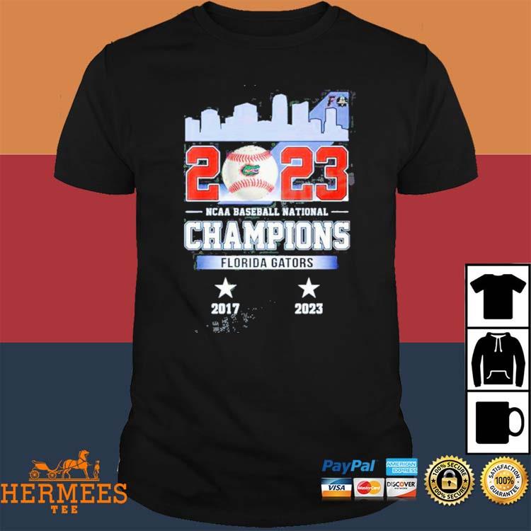 Official 2023 ncaa baseball national champions Florida gators baseball  jersey shirt, hoodie, sweater, long sleeve and tank top