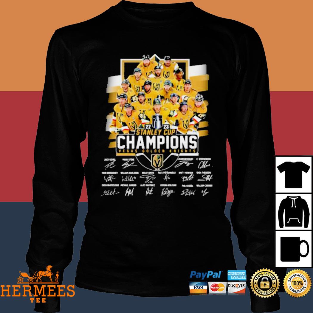 Vegas Golden Knights Fanatics Branded 2023 Stanley Cup Champions Neutral  Zone T-Shirt - Black