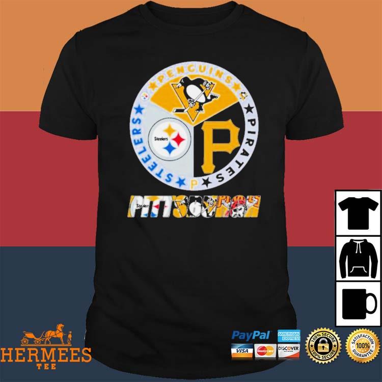 Pittsburgh city of champions steelers penguins pirates shirt, hoodie,  sweater, long sleeve and tank top