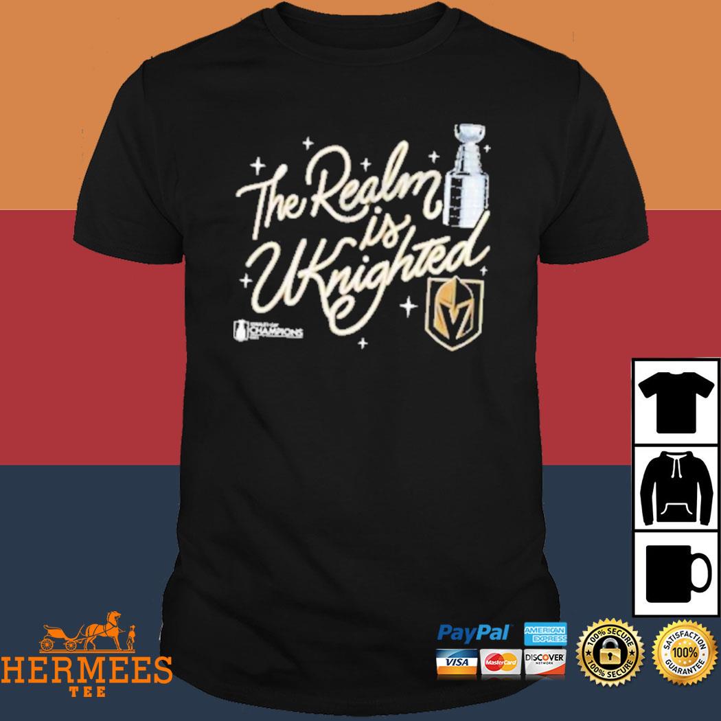 2023 Stanley Cup Champions Vegas Golden Knights the realm is unknighted  skyline shirt, hoodie, sweater, long sleeve and tank top