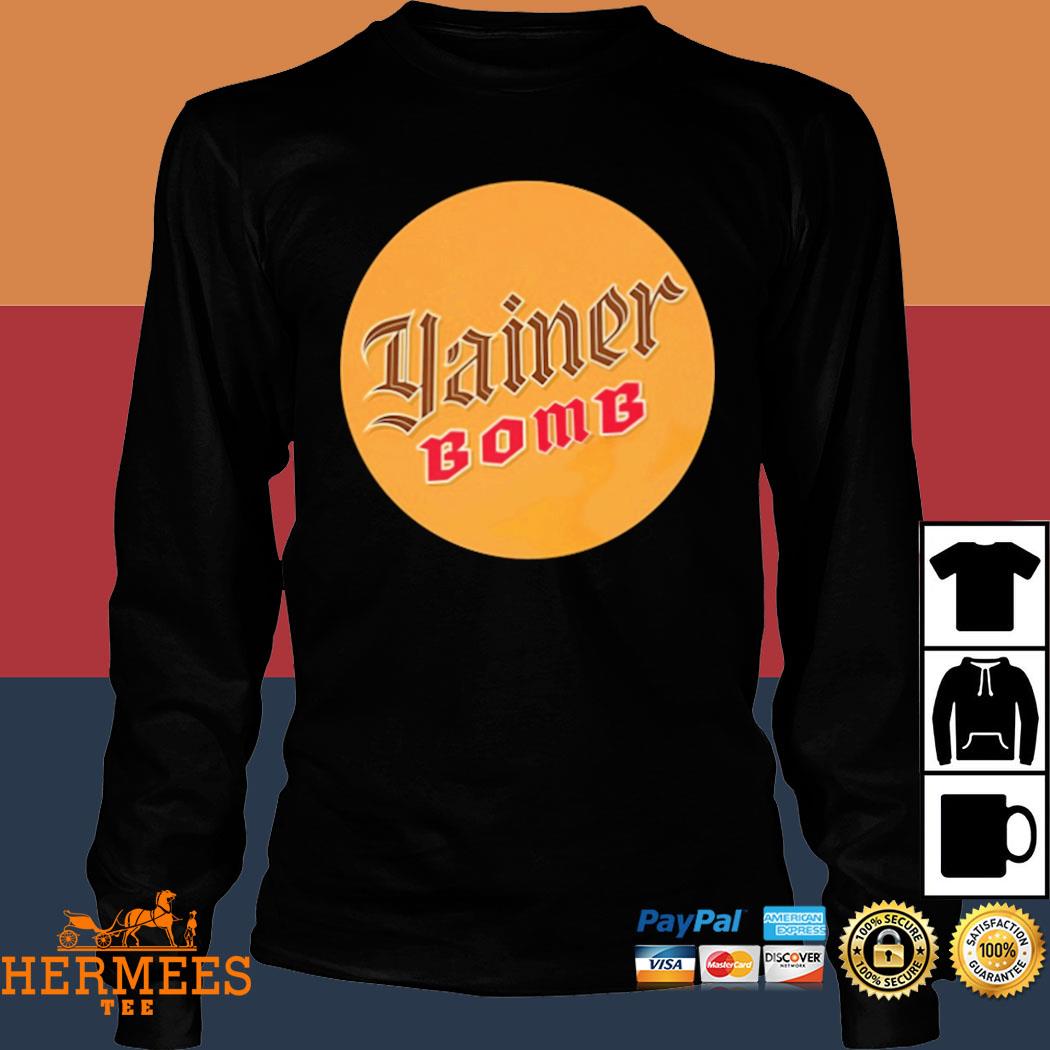 Yainer Bomb Houston Astros shirt, hoodie, sweater, long sleeve and tank top