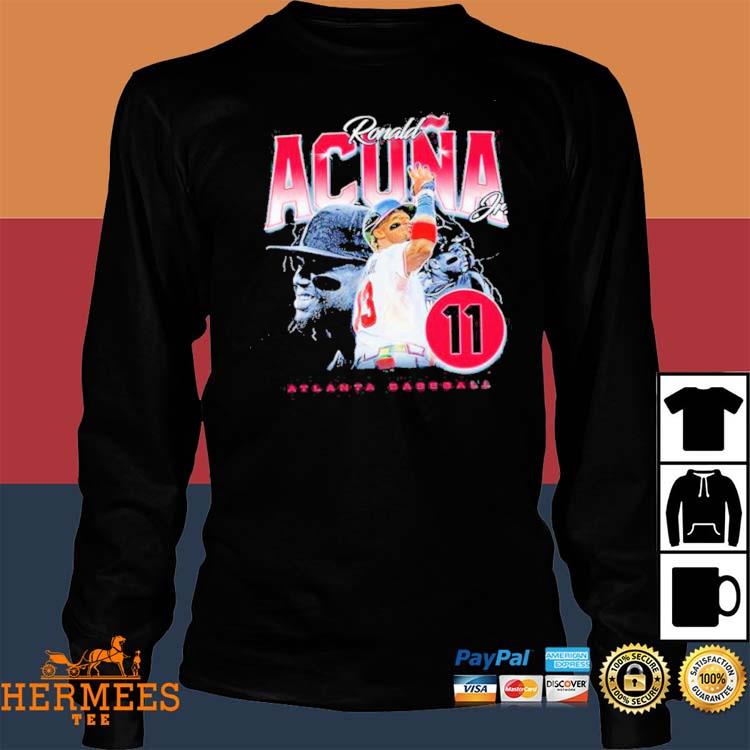 Atlanta Braves Ronald Acuña Jr. Retro 90s Shirt, hoodie, sweater