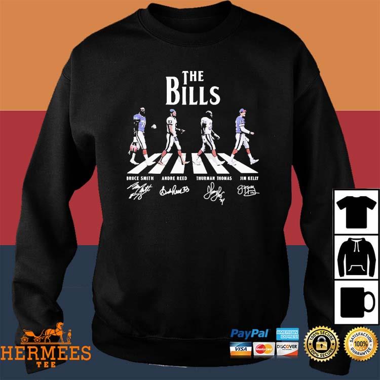 Buffalo Bills The Bills Abbey Road 2023 Signatures Shirt - Shibtee Clothing