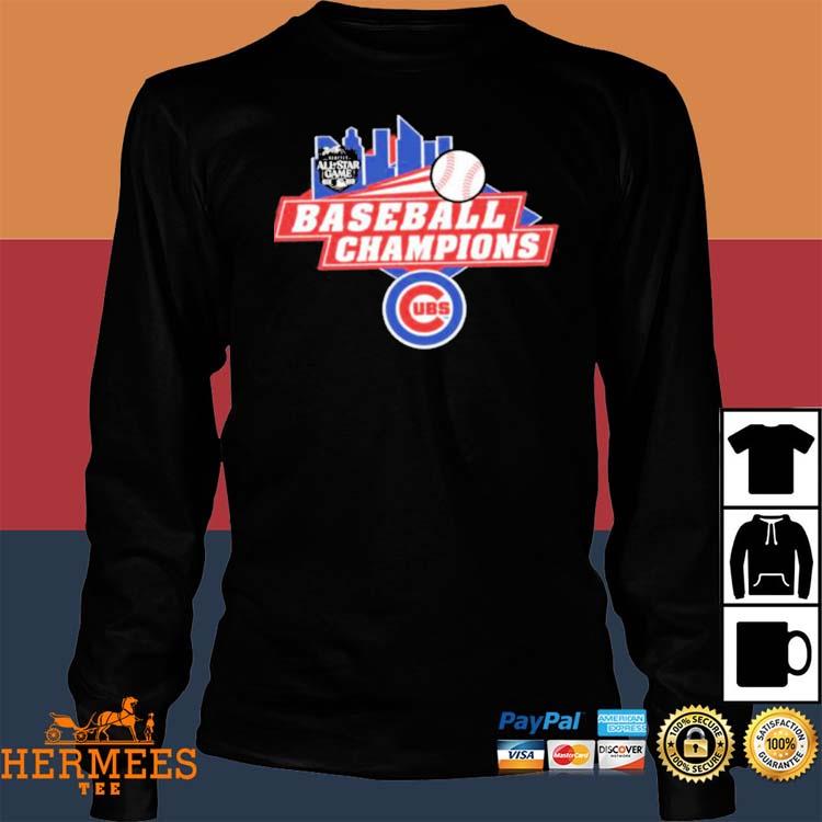 Chicago Cubs Baseball Champions Seattle All Star Game 2023 Logo