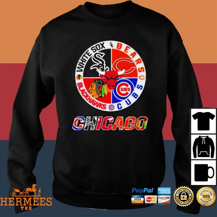 Chicago White Sox Bears Cubs Blackhawks 2023 Shirt, hoodie