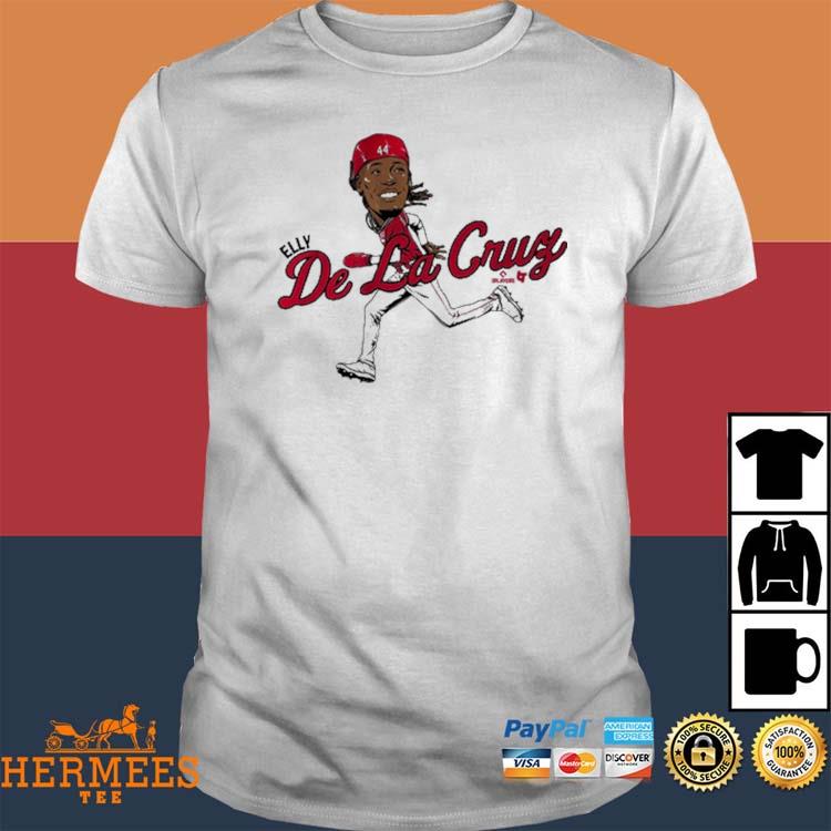 Vintage Elly De La Cruz Cincinnati Reds '47 Graphic T-Shirt, hoodie,  sweater, long sleeve and tank top