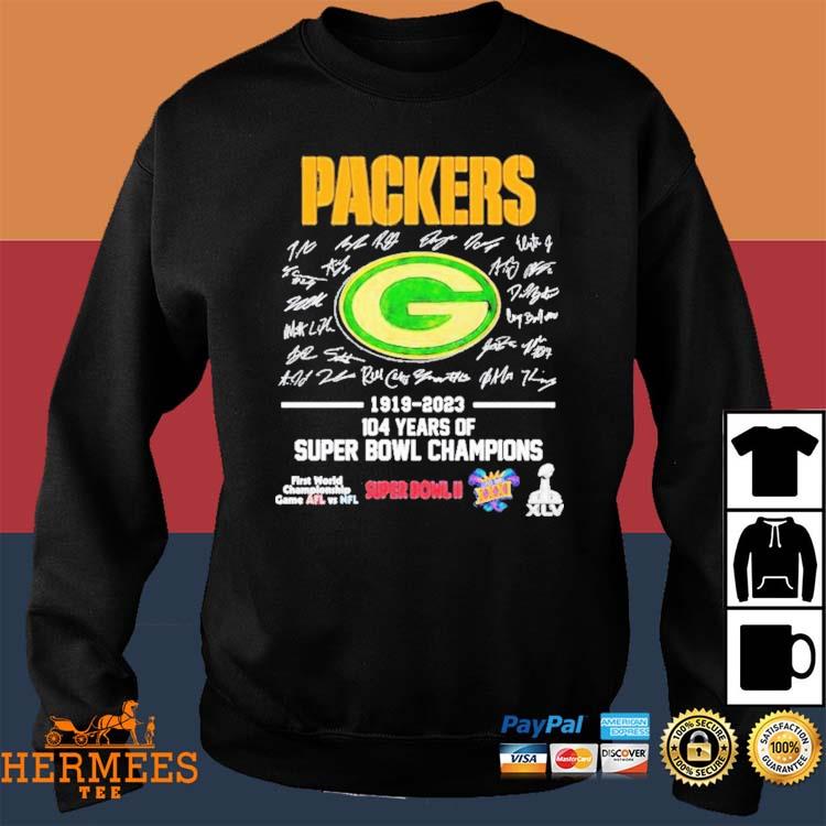 Vintage Green Bay Packers Sweatshirt Super Bowl Champions 