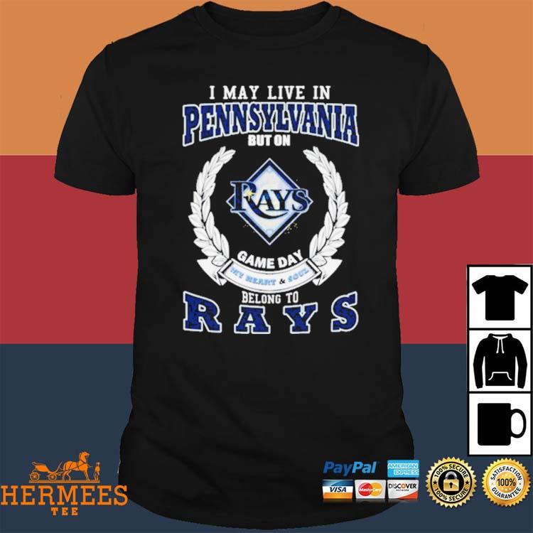 MLB Tampa Bay Rays Women's Short Sleeve V-Neck Fashion T-Shirt - S