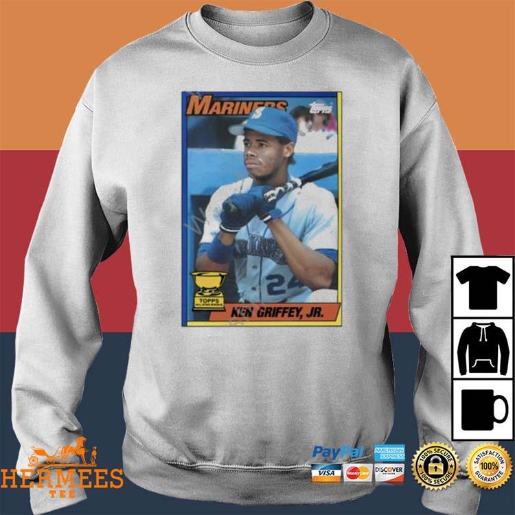  Ken Griffey Jr. Shirt (Cotton, Small, Heather Gray