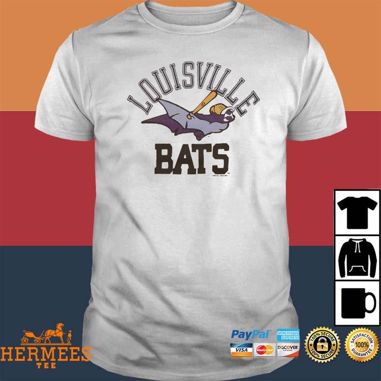 Louisville bats mascot shirt, hoodie, sweater, long sleeve and tank top