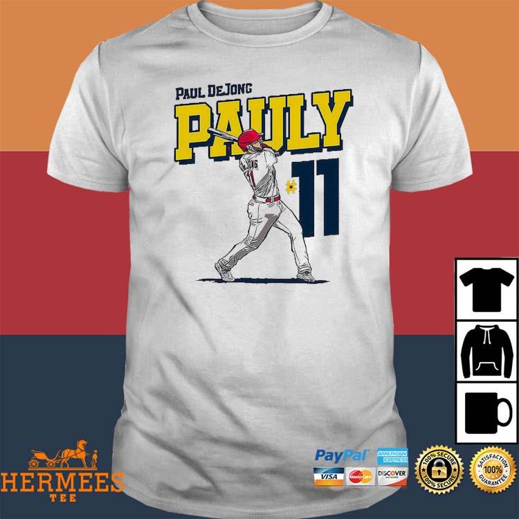 Official Pauly Paul Dejong St Louis Cardinals Shirt, hoodie, longsleeve,  sweatshirt, v-neck tee
