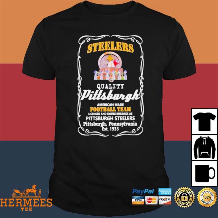 Pittsburgh Steelers Shirt Pennsylvania Est 1933 - High-Quality Printed Brand