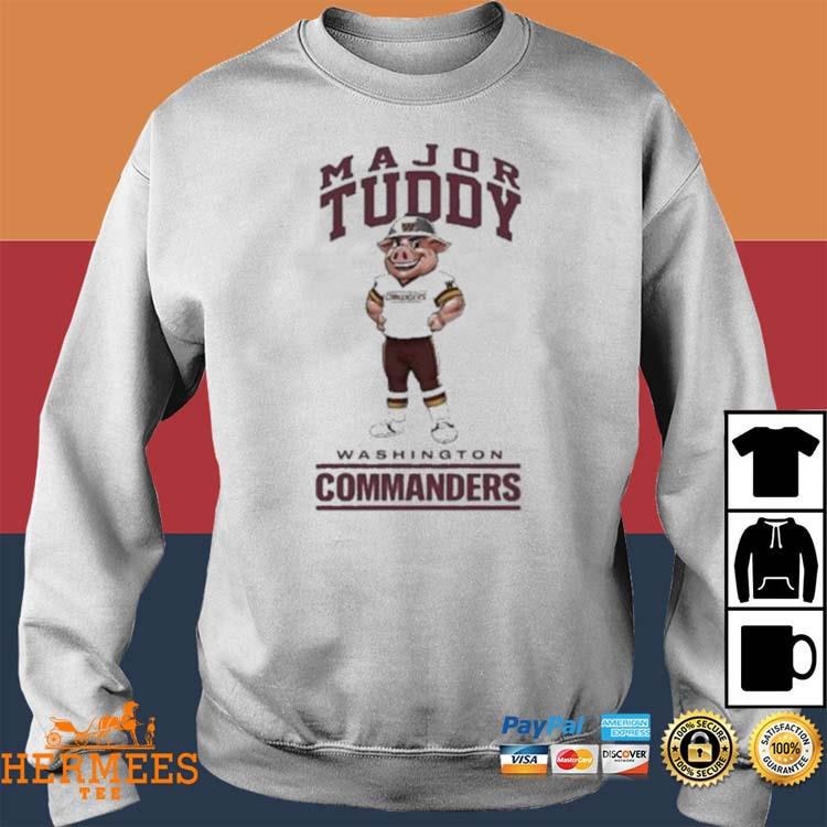 Official Washington Commanders Toddler Major Tuddy shirt, hoodie