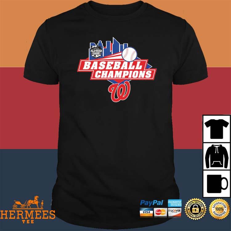 Washington Nationals Baseball Champions Seattle All Star Game 2023 Logo  shirt, hoodie, sweater, long sleeve and tank top