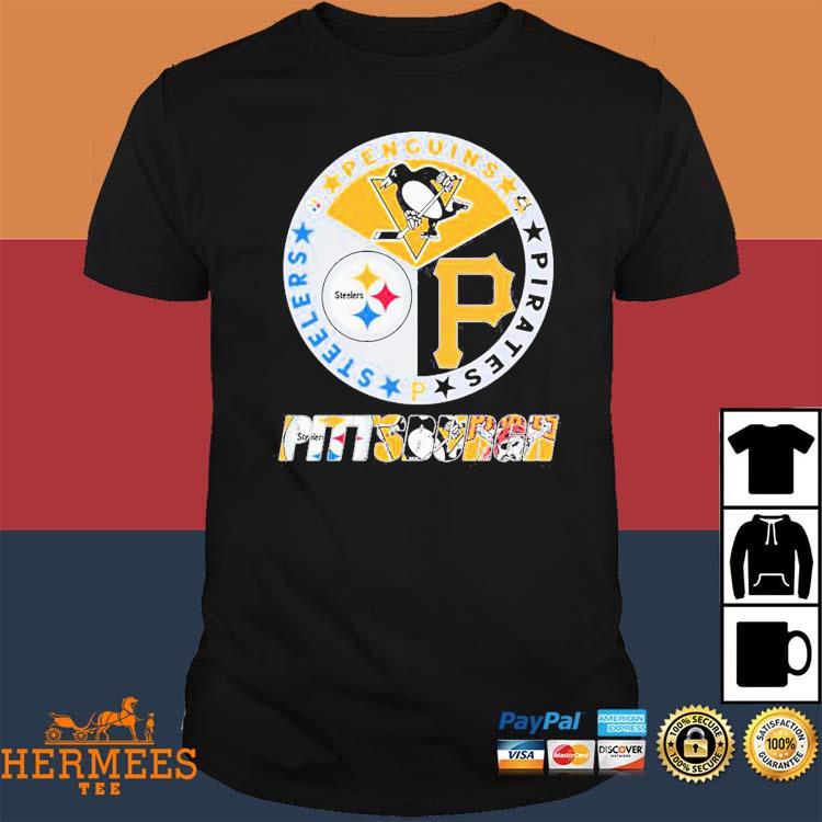 Pittsburgh Steelers penguins pirates city champions T-shirts, hoodie,  sweater, long sleeve and tank top